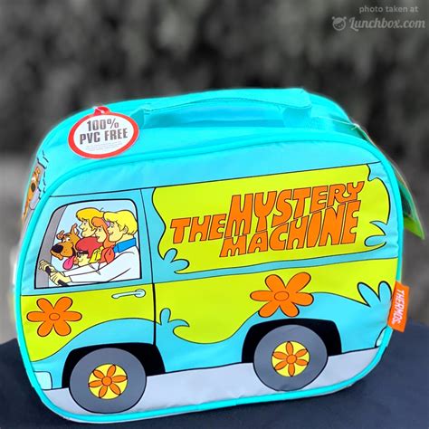 mystery machine metal lunch box|scooby doo lunchbox.